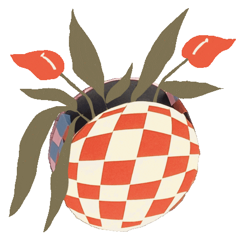 Flower Vase Sticker