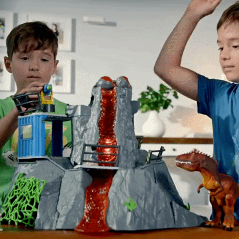Toy Volcano GIF by Schleich USA