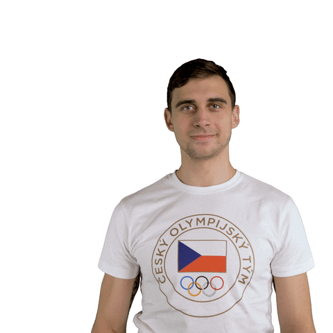Sport Waving GIF by Český olympijský tým