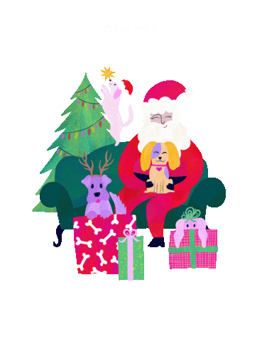 Otatxmas Sticker by One Tail at a Time | PDX