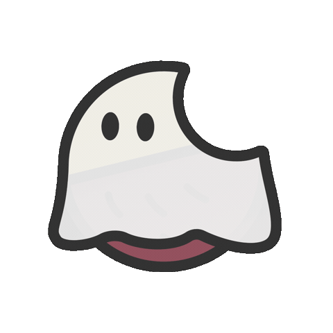 Halloween Ghost Sticker