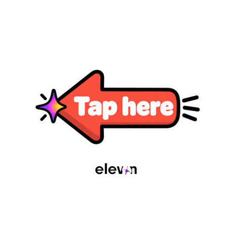 Swipe Up This Way Sticker by Elevon