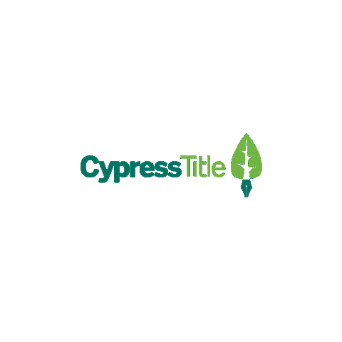 Cypress Title Sticker