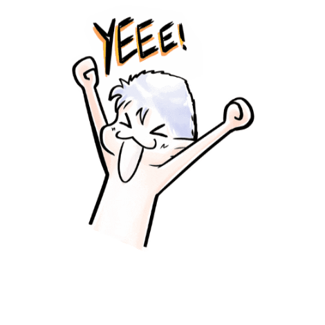 Happy Sticker