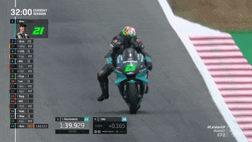 Sliding Franco Morbidelli GIF by MotoGP
