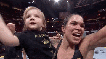 Happy Amanda Nunes GIF by UFC
