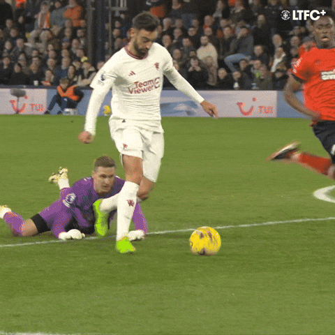 Defending Man United GIF by Luton Town FC