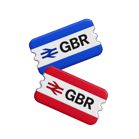 Train Pass Sticker by Department for Transport