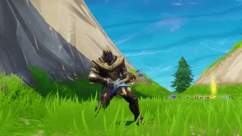 thanos gifs get the best gif on giphy - thanos orange justice fortnite gif
