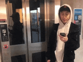Elevator Waiting GIF