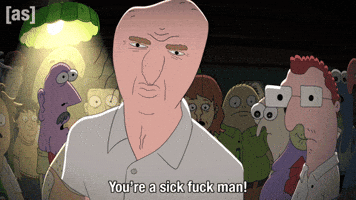 Finger Point Youre Sick GIF by Adult Swim