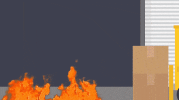 Burning On Fire GIF by StickerGiant