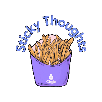 Fries Surrogate Sticker by Circle Surrogacy