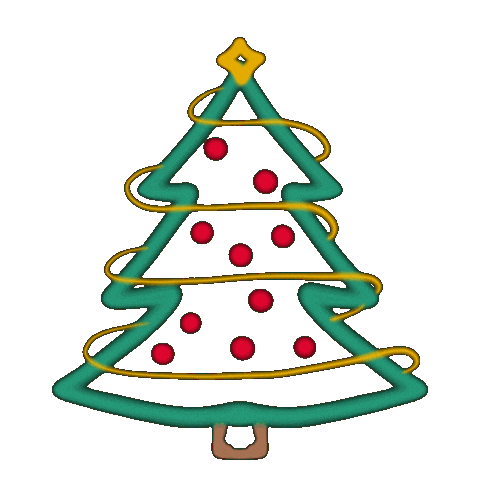 Christmas Tree Sticker