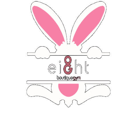 Easter Sticker by Eight Boutique Gym