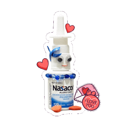 Valentines Bless Sticker by Nasacort