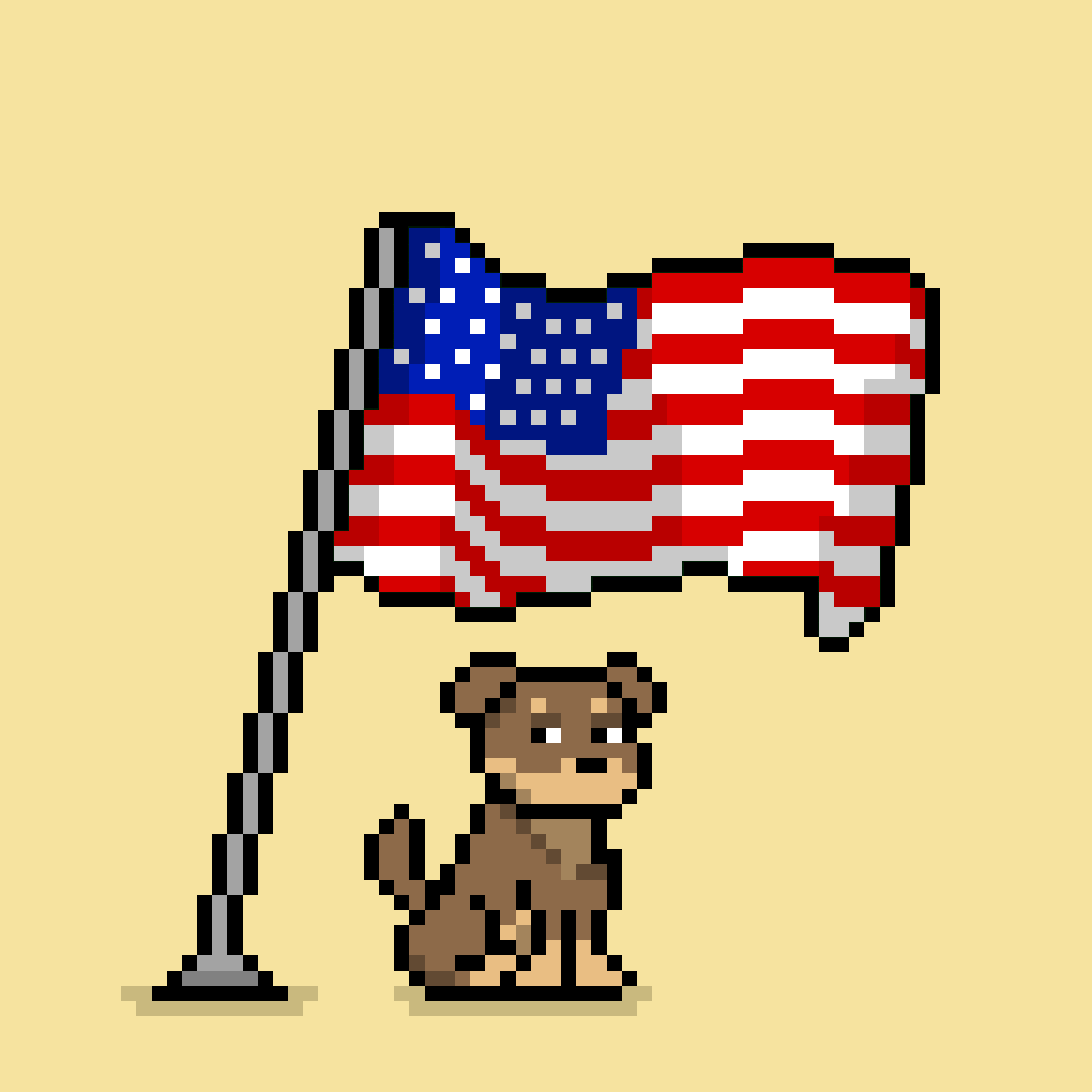 Independence Day Love GIF by Doginal Dogs