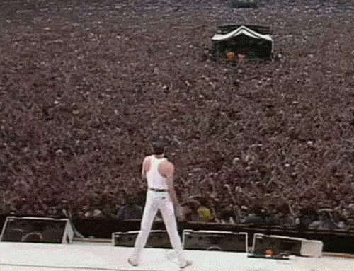 Freddie Mercury Queen GIF - Find & Share on GIPHY