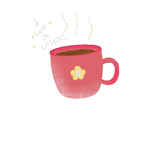 A Cup Of Coffee Sticker