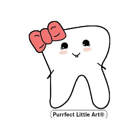 Purrfect Little Art Sticker