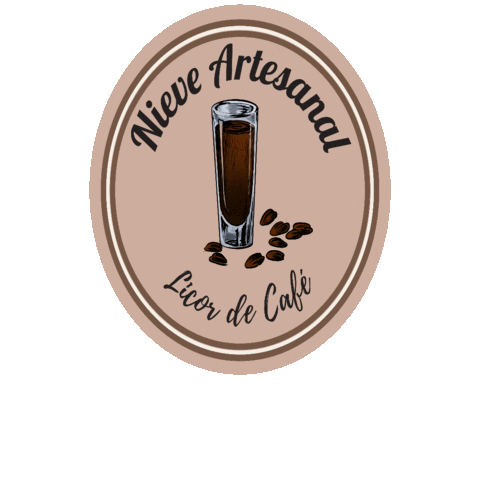 Licordecafe Sticker by Nevería Artesanal El Mexiquense