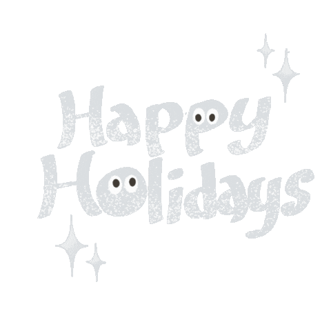 Greeting Year End Sticker