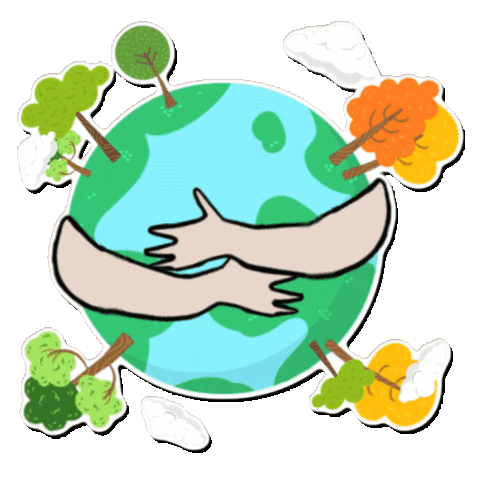 Earth Tierra Sticker by Chucao Kids for iOS & Android | GIPHY
