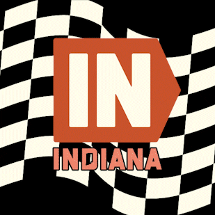 Racing Flag GIF by Visit Indiana