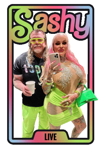 Live Sticker by Sashy Hairdesign Club