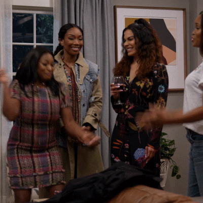 Excited Girl Group GIF by ABC Network