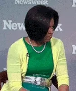 Michelle Obama Reaction GIF