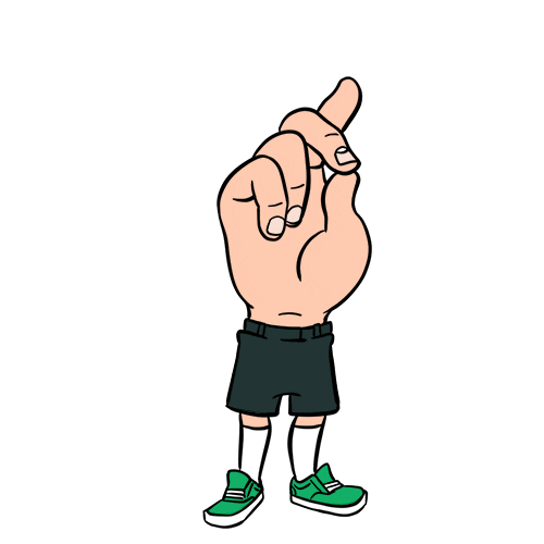 Fingersnap Sticker