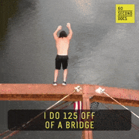 jump off bridge gif