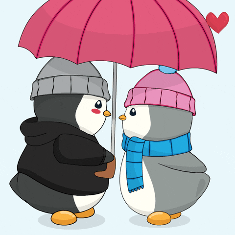 Love You Heart GIF by Pudgy Penguins
