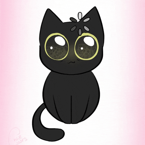 Stressed Thinking Cat GIF