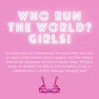 Who Run The World? Girls!
