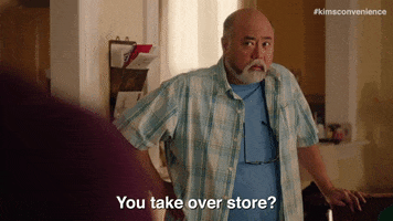 Series Finale Question GIF by Kim's Convenience