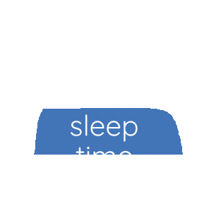 sleep time consulting Sticker