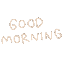 Good Morning Gm Sticker