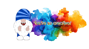 Gnome Words Of Encouragement Sticker