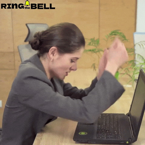 Frustrated Work GIF by Your Task Manager - RingTheBell by Ringthebellsoftware
