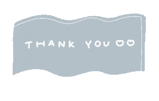 Thanks Thank You Sticker by nanamin