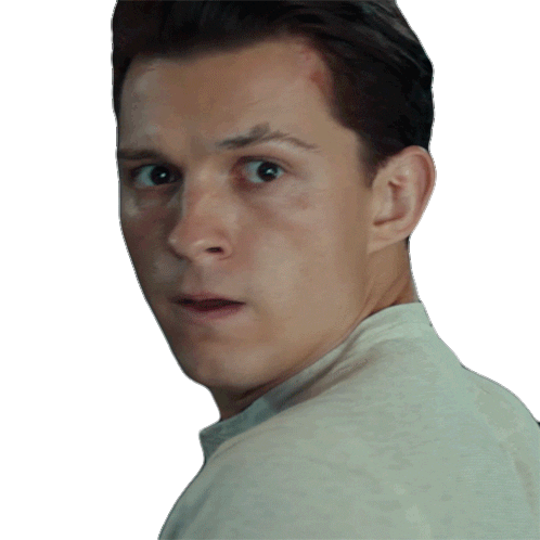 Tom Holland What Sticker by Uncharted