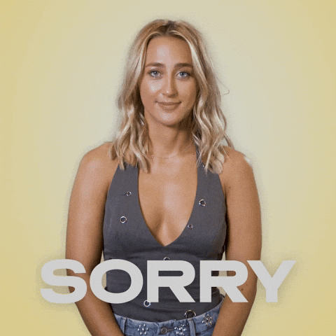 Sorry Not Sorry GIF by Ashley Cooke