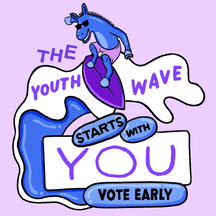 The youth wave starts with you - vote early