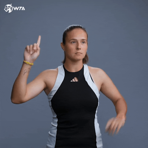 Point Up Daria Kasatkina GIF by WTA