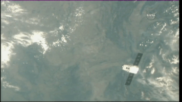 dragon spacecraft GIF by NASA