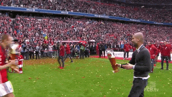 beer cheers GIF by FC Bayern Munich
