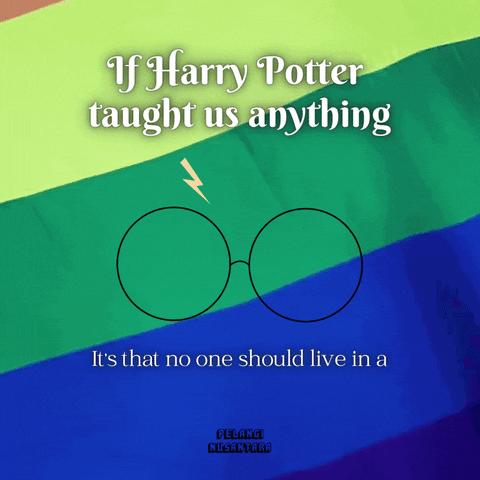 Harry Potter Gay GIF by Pelangi Nusantara