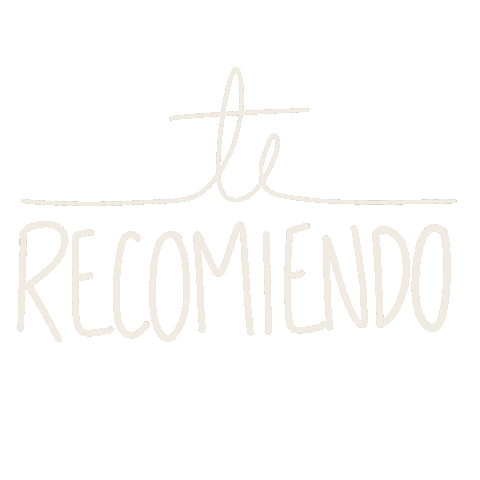 Recomendacion Sticker by bykiany